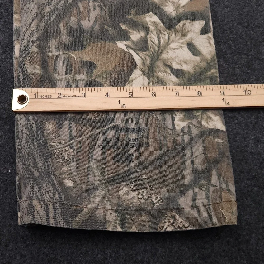 Jerzees Mens Medium Outdoor Hunting Camo‎ Cargo Pants Camouflage Vintage